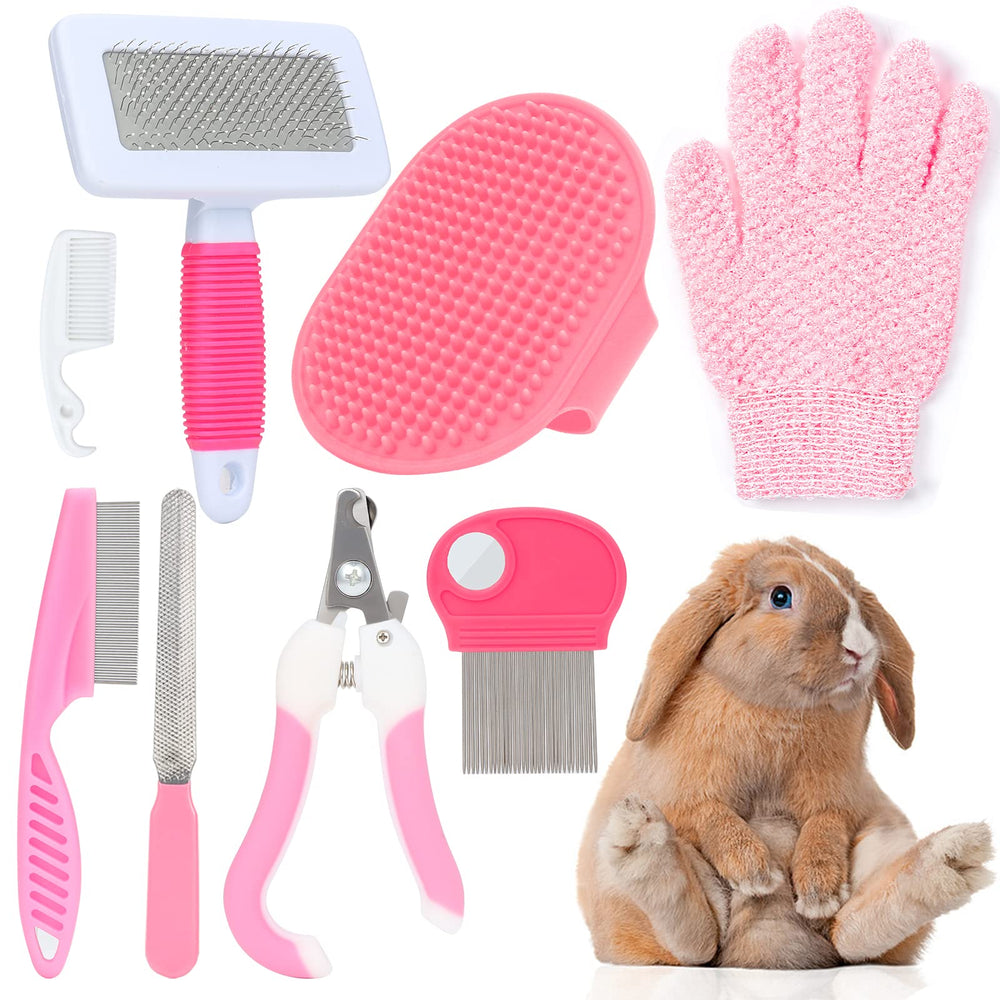 VCZONE pink nail clipper close-up for precise trims and paw care.