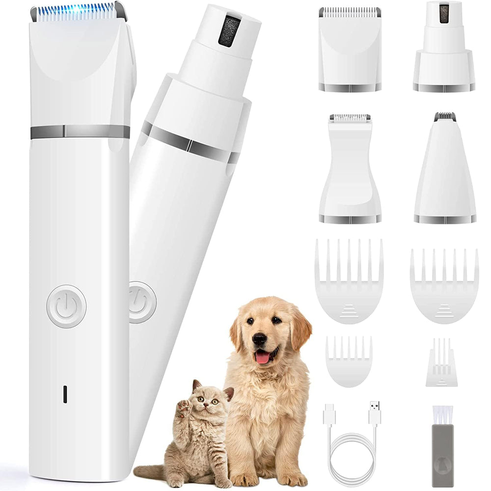 Veeconn dog clippers kit whisper-quiet motor for calmer grooming sessions