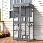 Veehoo Catio window-access enclosure enables safe indoor-outdoor adventures for cats.