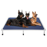 Veehoo chew-proof elevated bed frame with durable aluminum for chewers