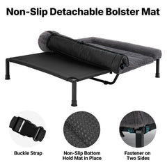 Veehoo removable mat image demonstrates machine-washable cushion for easy cleaning