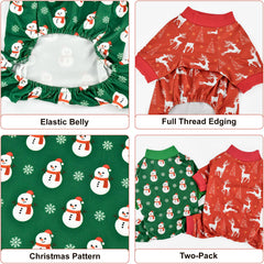 Vehomy elk-pattern onesie offers snug warmth during festive gatherings.