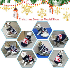 Easy-on, easy-off Vehomy sweaters help pets stay warm with less fuss.