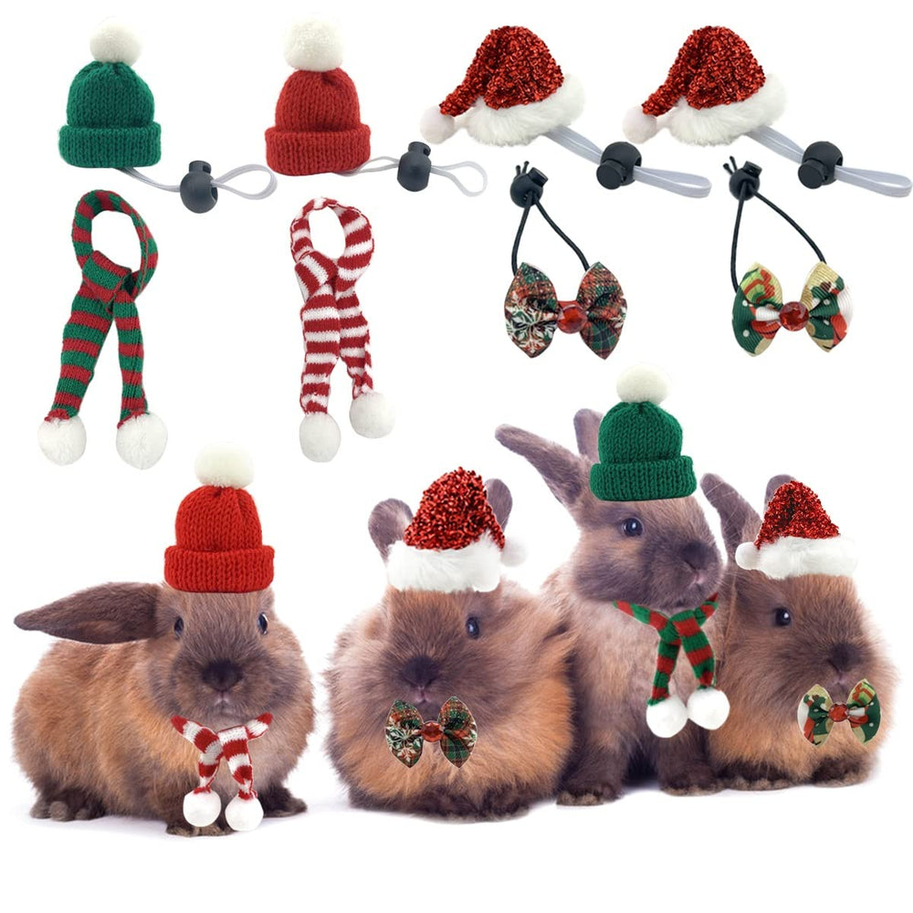 Vehomy Santa hat red for small pets, ideal for festive photo shoots and holiday fun.