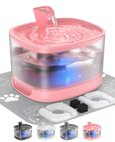 Veken cat water fountain with detachable tank for quick cleaning and refilling.