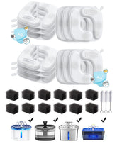 Veken cat water fountain filters 12-pack box: ready for quick, clean water replacement.