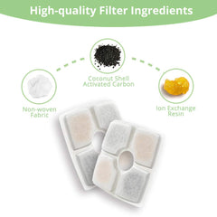 VEKEN filtro carbono activado y resina de intercambio para agua limpia