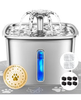 Veken innovation award-winner fountain front view shows modern stainless steel hydration hub