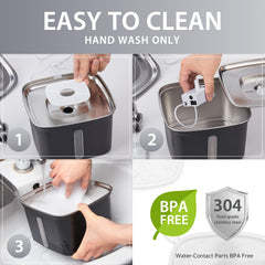 Veken large-capacity water tank reduces refills for busy households.