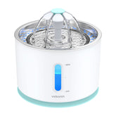 Vekonn water fountain with stainless steel top for durable, hygienic hydration