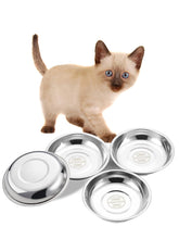 VENTION small shallow cat bowls side view ideal for whisker-friendly meals