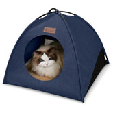 VERABE All-Season Cat Tent pops open for instant cozy shelter.