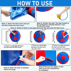 VercanMonth inflation pump and plug enabling easy, controlled inflation
