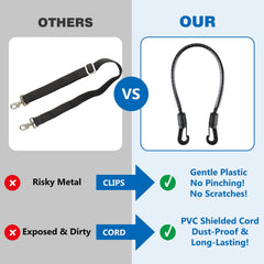 Verdanzia 16-inch leg strap suits smaller blankets and fits snugly