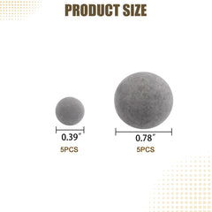 Verplexter Shrimp Tourmaline regular mineral balls in water