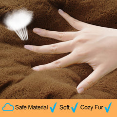 VERZEY 48-inch crate pad sized for large dogs for spacious support.