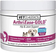 Vet Classics ArthriEase-Gold bottle front showing pet joint support