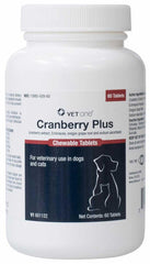 Vet One Cranberry Plus chews support urinary tract health in dogs and cats and help prevent infections.