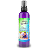 Vet Recommended colloidal silver bottle for wounds and hot spots on pets.