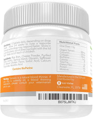 VET-VIRTUE collagen-turmeric for dogs chews promote hip and joint comfort.