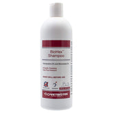 VetBiotek BioHex Shampoo bottle with antiseptic formula for dogs, cats, and horses.