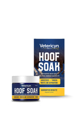 Vetericyn Hoof Soak application cleanses hooves and supports healthier growth