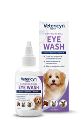 Lavado ocular Vetericyn Plus para perros y gatos, limpia irritaciones.
