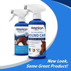 Vetericyn Plus horse wound care spray apply demonstrates easy daily use on abrasions