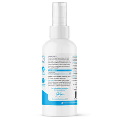 Vetnique Glandex medicated spray bottle shown for fast acting relief on skin.