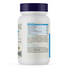 Vetnique Glandex powder sprinkled on dog food to support meals