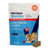 Vetnique Glandex soft chews with pumpkin support healthy anal glands for dogs