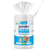 Glandex de Vetnique: toallitas anal para higiene diaria y control de olores.
