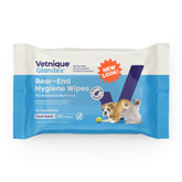 Vetnique Glandex: toallitas para perros para higiene diaria alrededor del area anal.