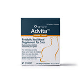 Vet One Advita packaging front shows daily cat probiotic support
