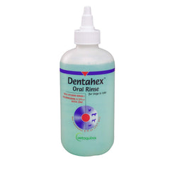 Vetoquinol Dentahex pet rinse bottle for at-home dental care and fresher breath