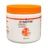 Vetoquinol Epakitin bottle-front highlights a palatable renal support powder for pets.