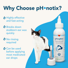 Vetoquinol pH•notix packaging box highlighting balanced formula