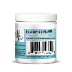 VetPro Complete calming chews servings illustrate weight-based dosing for calmer dogs.