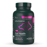 VetriScience Extra Strength Gut Health capsule close-up for daily gut support.