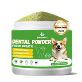Vetriuntrix dog teeth-cleaning powder bottle for at-home fresher breath