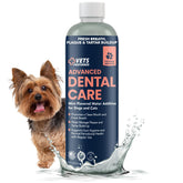 Vets Preferred dog breath freshener bottle promotes minty breath.