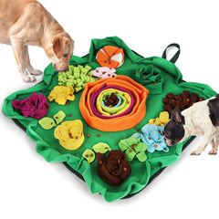 Vextronic Snuffle Mat 25x25 top view foraging surface promotes natural sniffing play