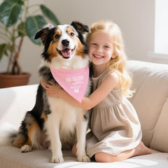 Vgrti dog bandana features soft breathable fabric for all-day comfort.