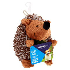 Vibrant Life Hedgehog Toy showcasing grunt sound for engaging play.