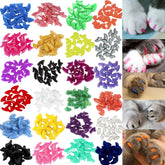 VICTHY cat nail caps package showing 140 pieces in 14 colors for quick care options