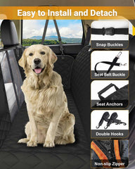 Victoper waterproof TPU layer prevents liquid from reaching the car seat