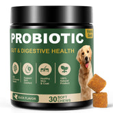 VientoSeek Probiotics for Dogs bottle with duck flavor supports daily digestion.