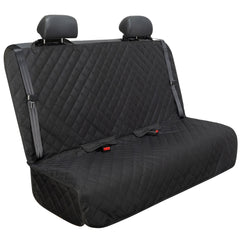 VIEWPETS bench car seat cover waterproof protects upholstery from spills during travel