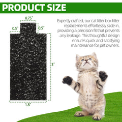 VIKOS Products dense-35-density carbon cotton filter delivers strong odor neutralization