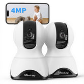 VIMTAG 2.5K Indoor Camera 360 view for full-room monitoring